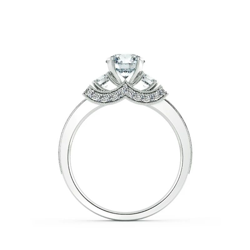 Nhẫn đính hôn Royal design NCH9910 5